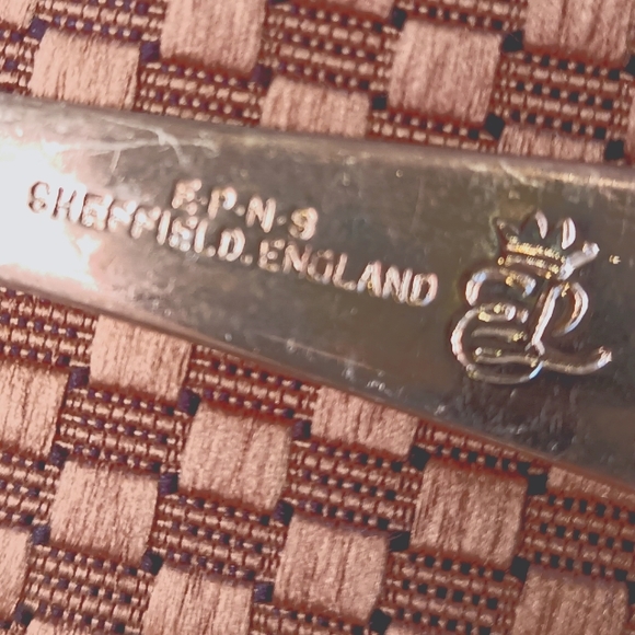 Vintage 🌹E.P.N.S. SHEFFIELD. ENGLAND Silver Utensils - Picture 2 of 11
